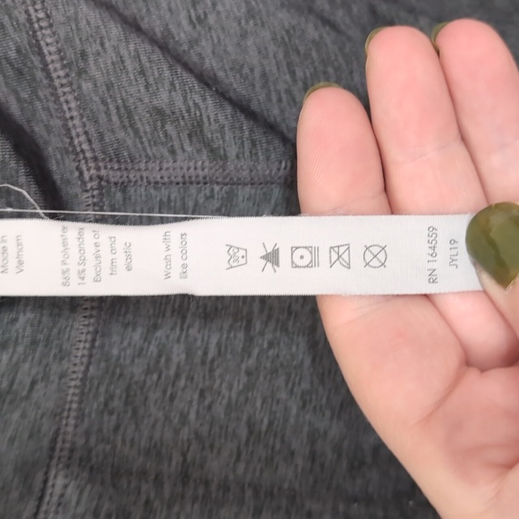 Leggings Depot Dark Grey Pull-On Jogger Pants with Pockets Size Large - Picture 7 of 7